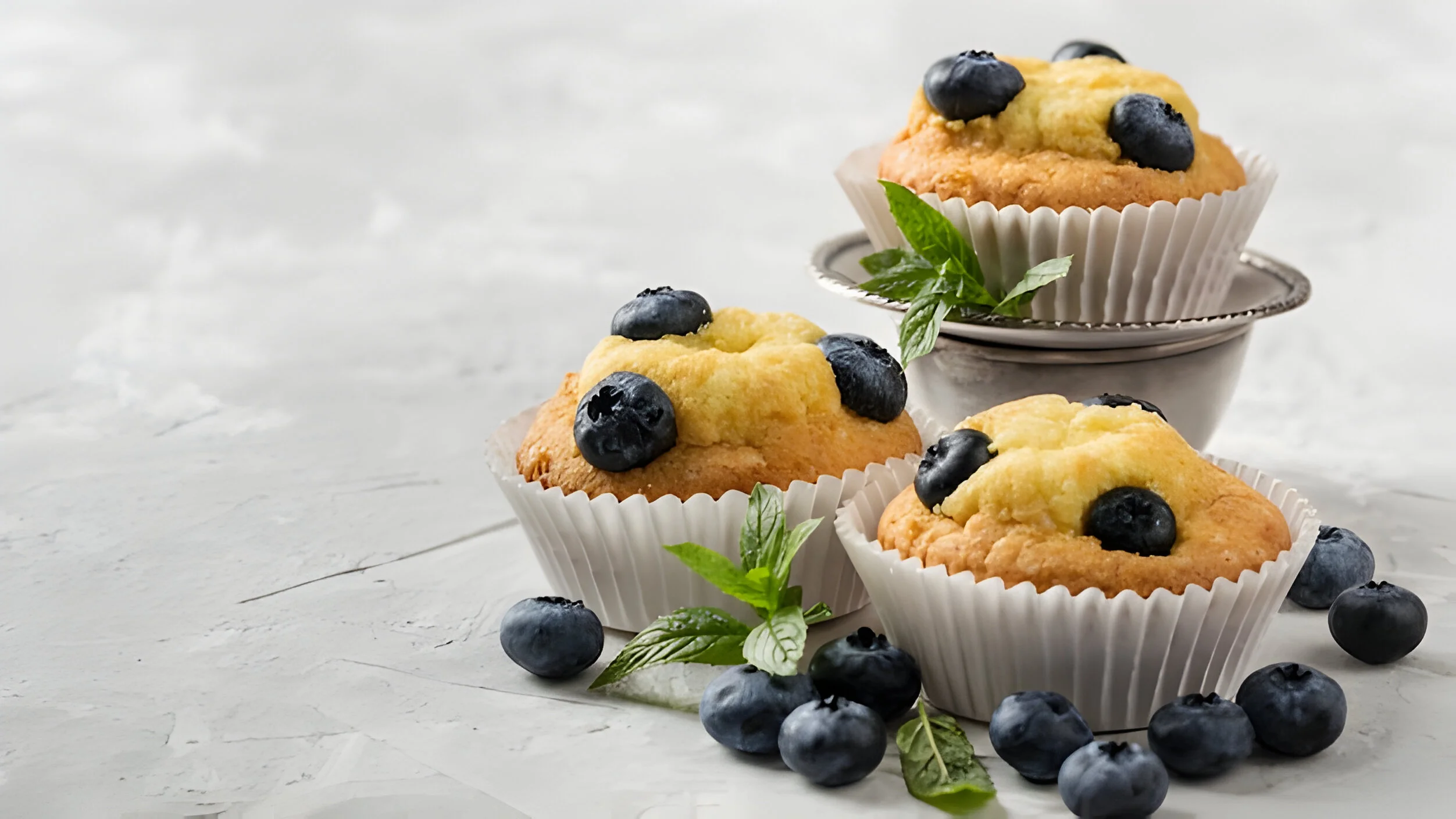 blueberry cupcake