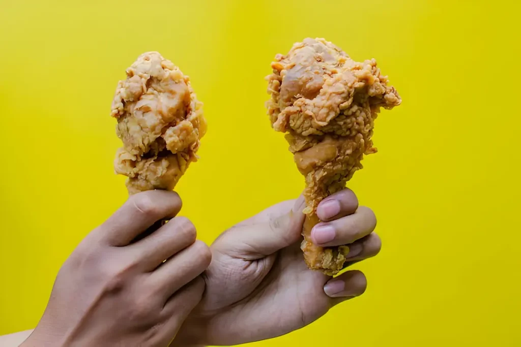 fried chicken ice cream