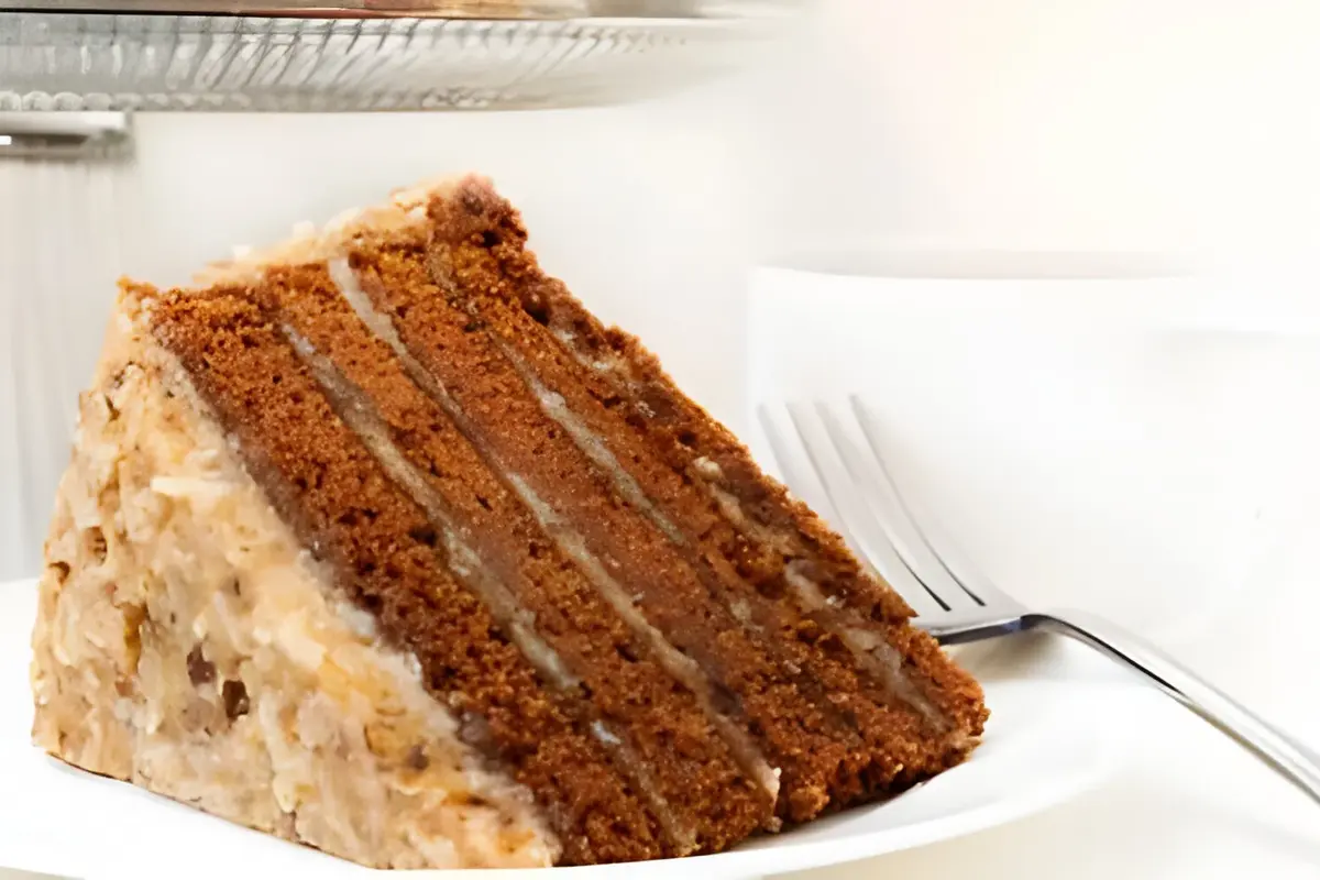 White German Chocolate Cake